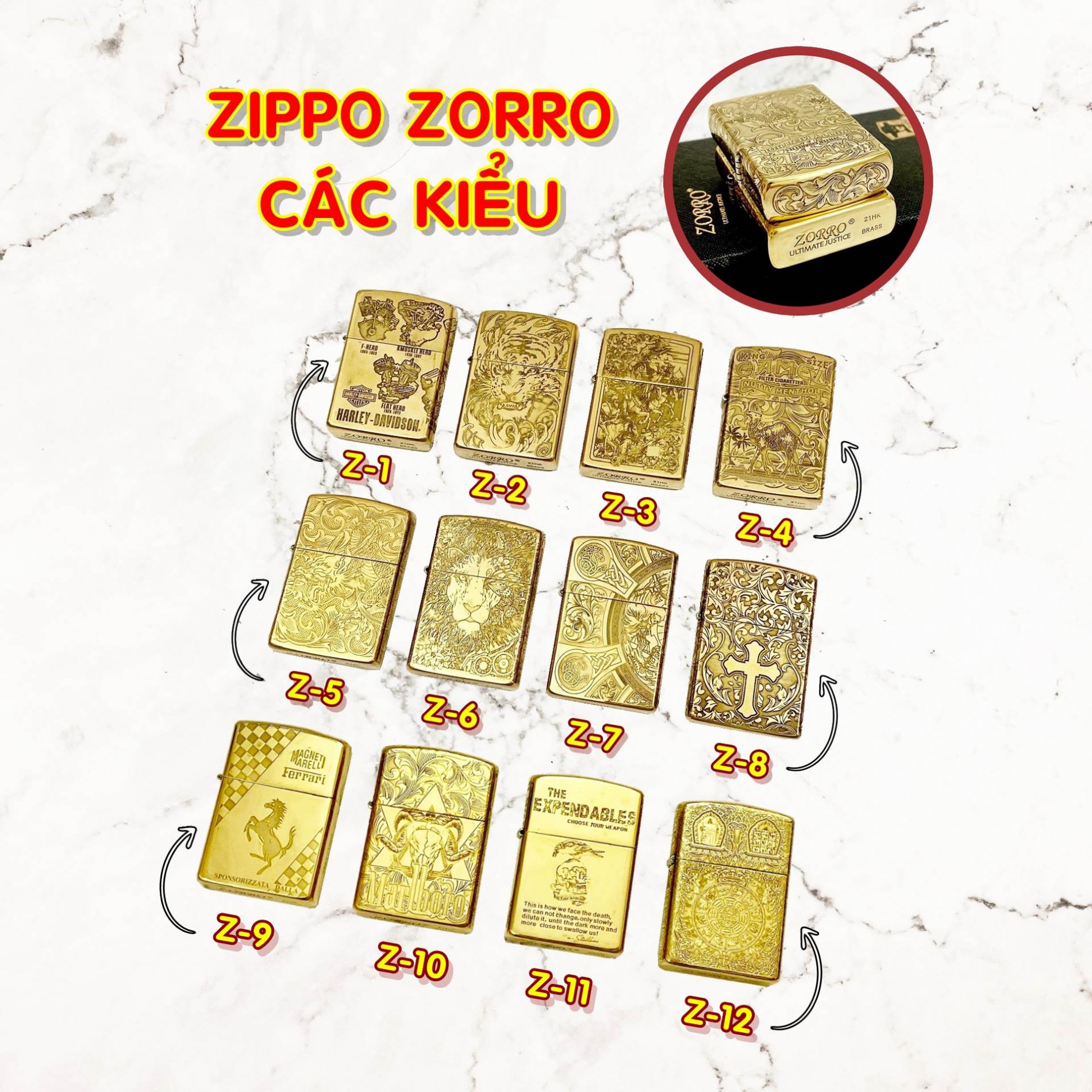 zippo_zorro_cac_kieu