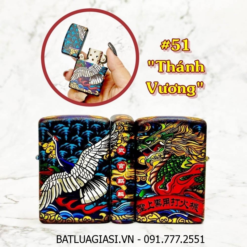 BẬT LỬA ZIPPO SƠN TĨNH ĐIỆN 6 MẶT - PHIÊN BẢN NHẬT - (XÀI XĂNG) #51