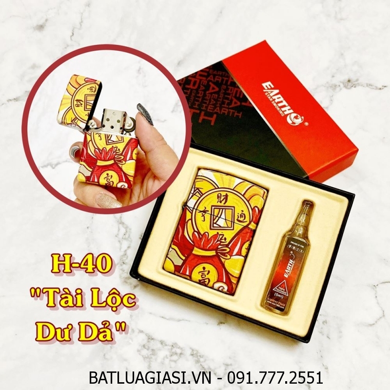 BẬT LỬA ZIPPO SƠN TĨNH ĐIỆN 6 MẶT - PHIÊN BẢN NHẬT HÌNH MÈO MAY MẮN (CÓ HỘP VÀ XĂNG) H-40