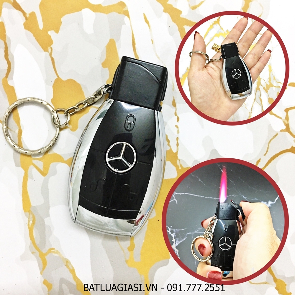 BẬT LỬA KHÈ, MÓC KHÓA XE HƠI MERCEDES - (XÀI GAS)