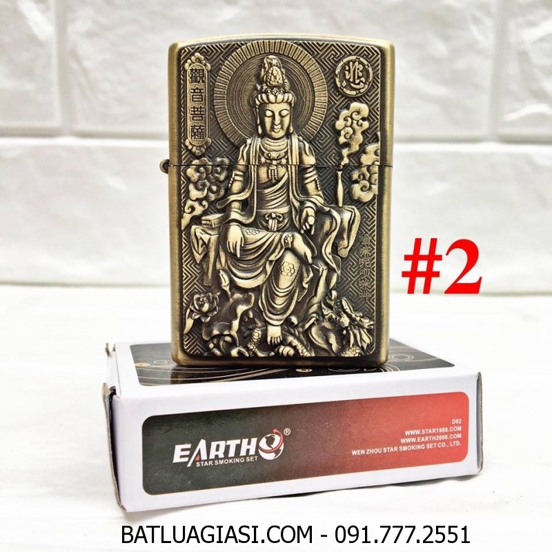 BẬT LỬA ZIPPO HÌNH NỔI #2 - (XÀI XĂNG)