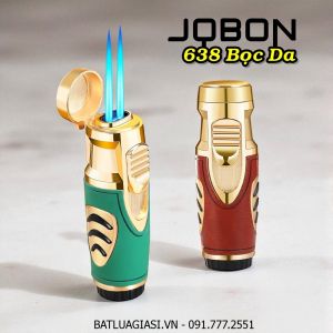 BẬT LỬA KHÈ 2 TIA BỌC DA JOBON 638 (BẬT LỬA KHÈ XÌ GÀ) - (XÀI GAS)